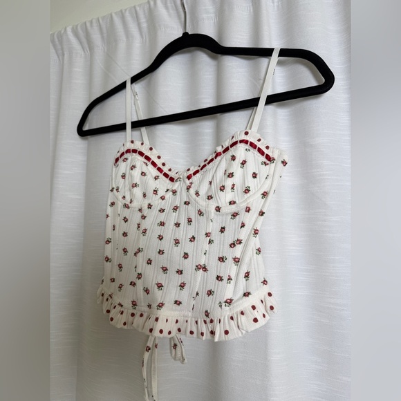 Edikted Floral Corset Top & Mini Skirt Matching Festival Set | NWT Size S & XS - Picture 9 of 17